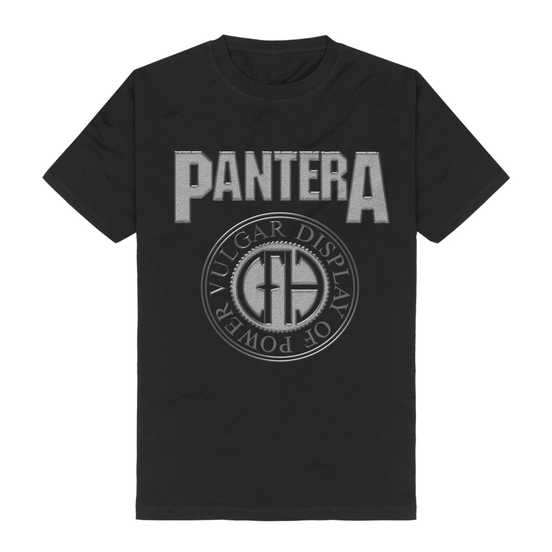 Vulgar Display Of Power Circle T-Shirt Black