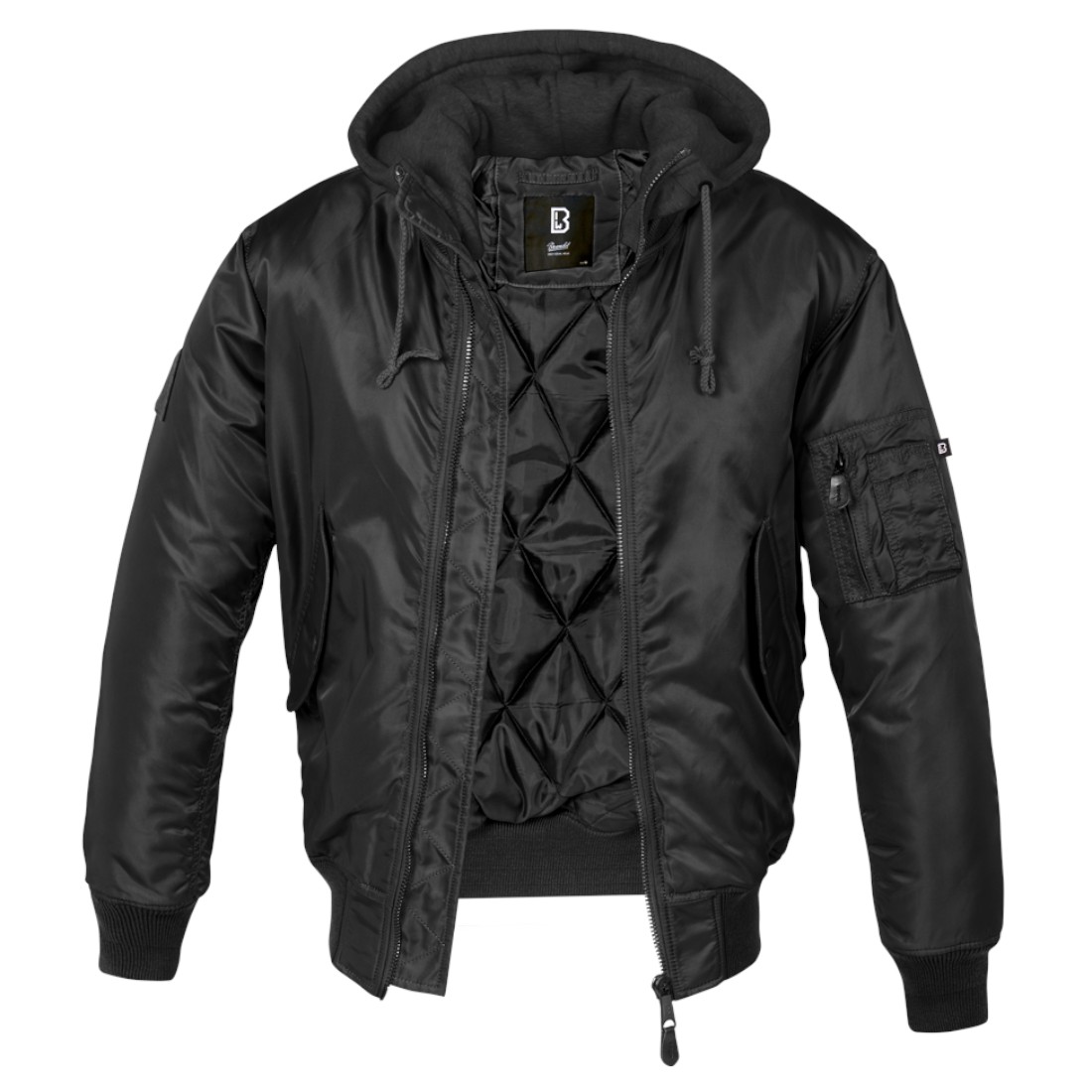 MA1 Sweat Kapuzenbomberjacke