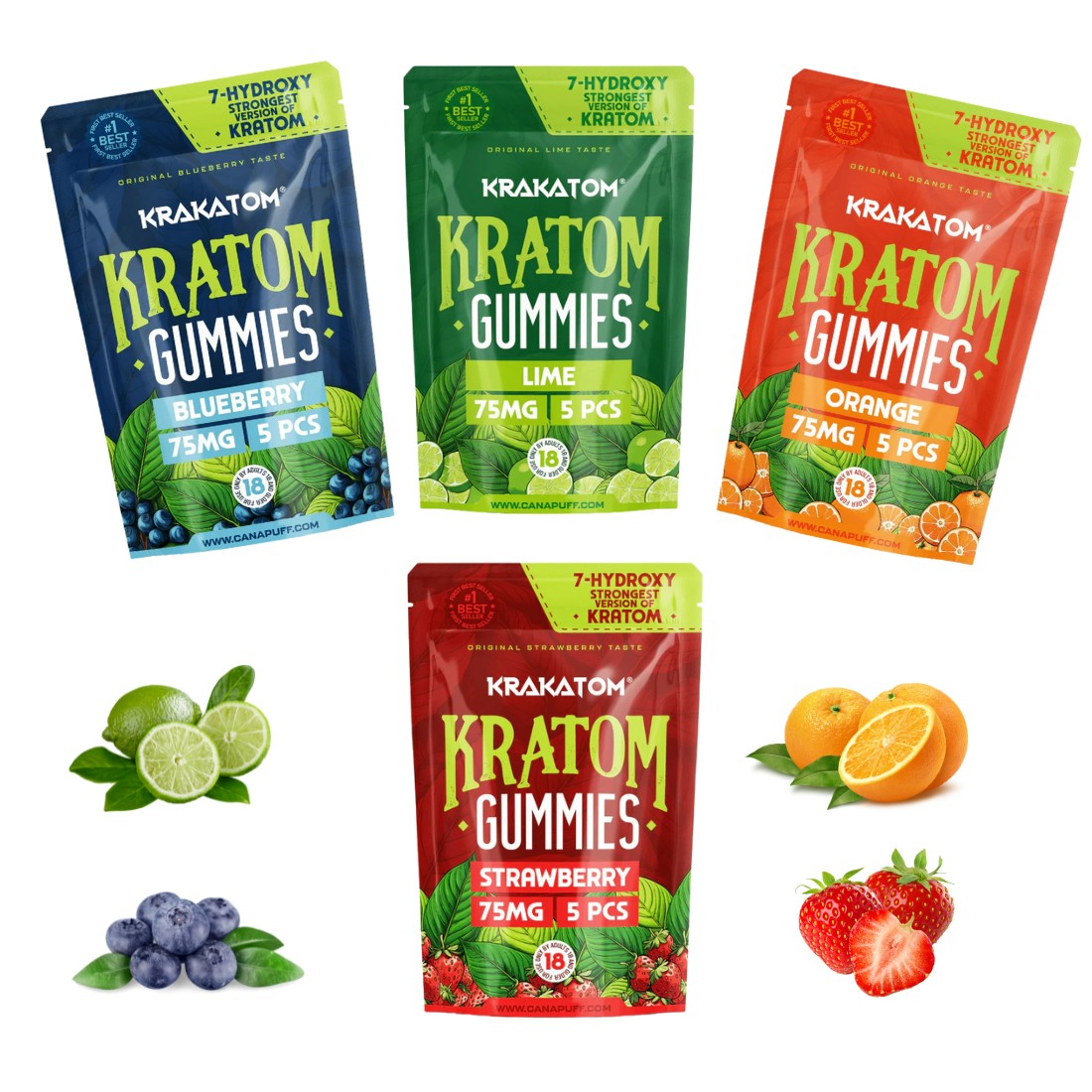 7-Hydroxy Kratom Gummies