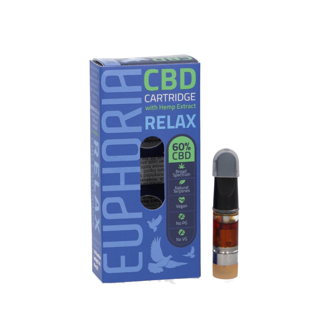 CBD-Kartusche Relax 1 ml - 60%
