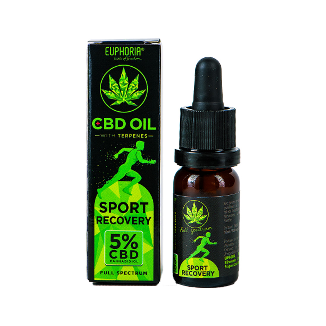 5% CBD Öl mit Terpenen: Sport Recovery