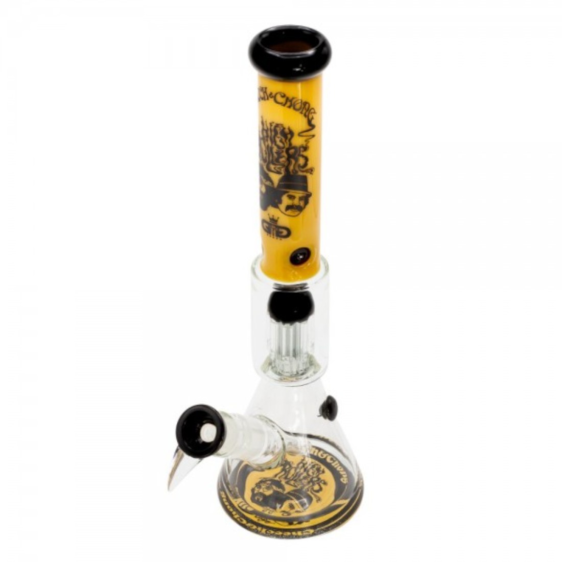 Cheech & Chong Smoking Brothers Beaker Bong Gelb