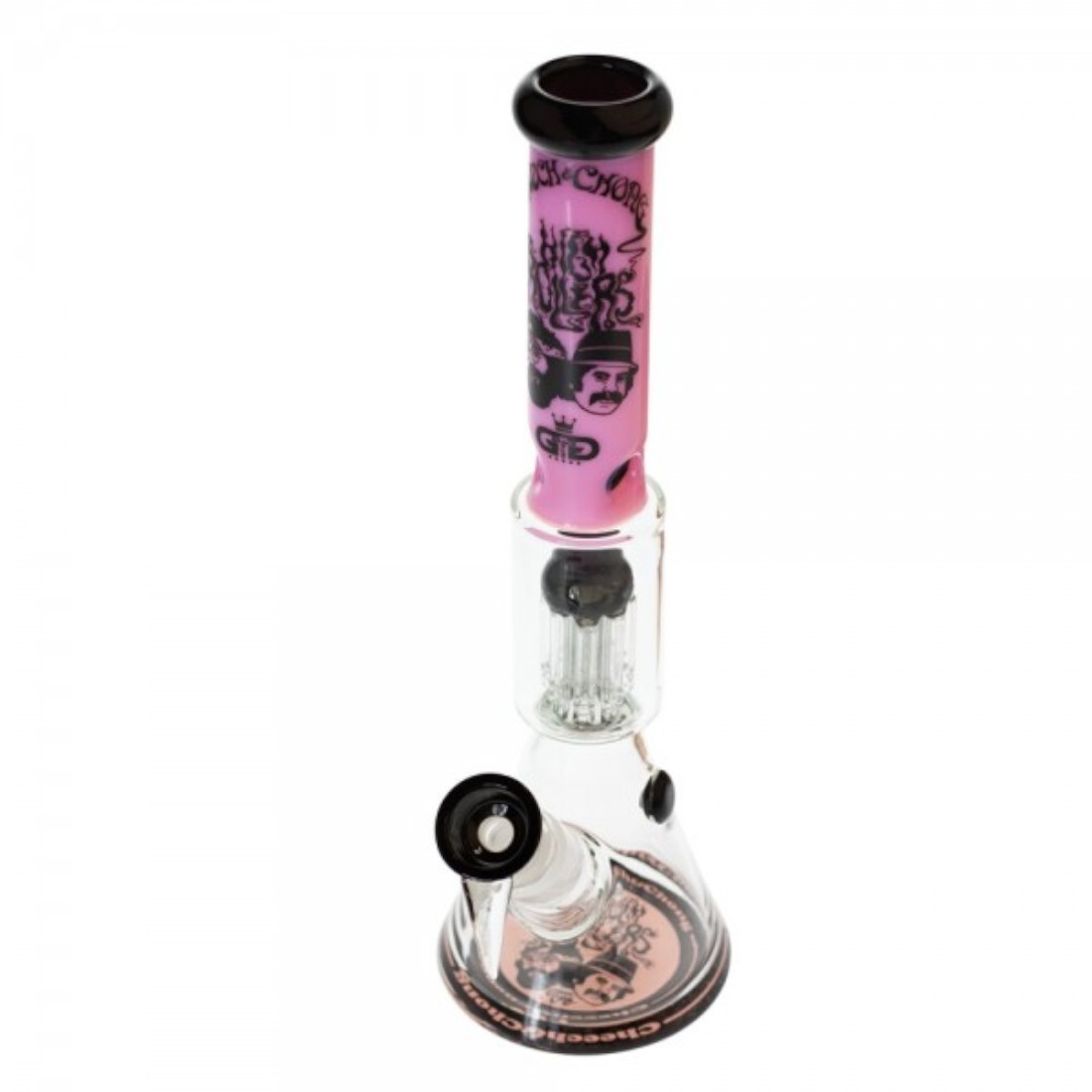 Cheech & Chong Smoking Brothers Beaker Bong Rosa
