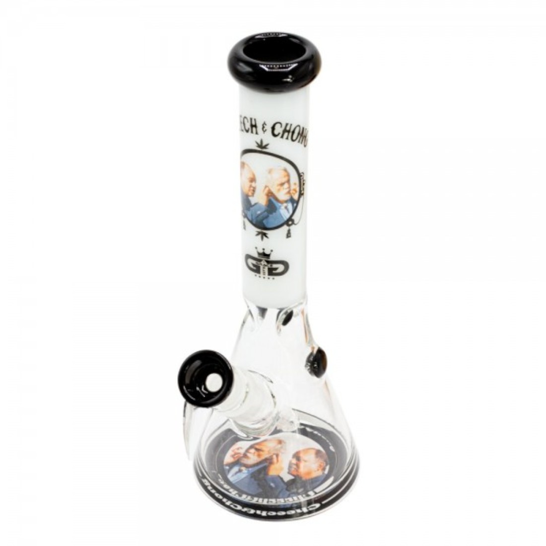 Cheech & Chong Rauchende Brüder Weiß Bong