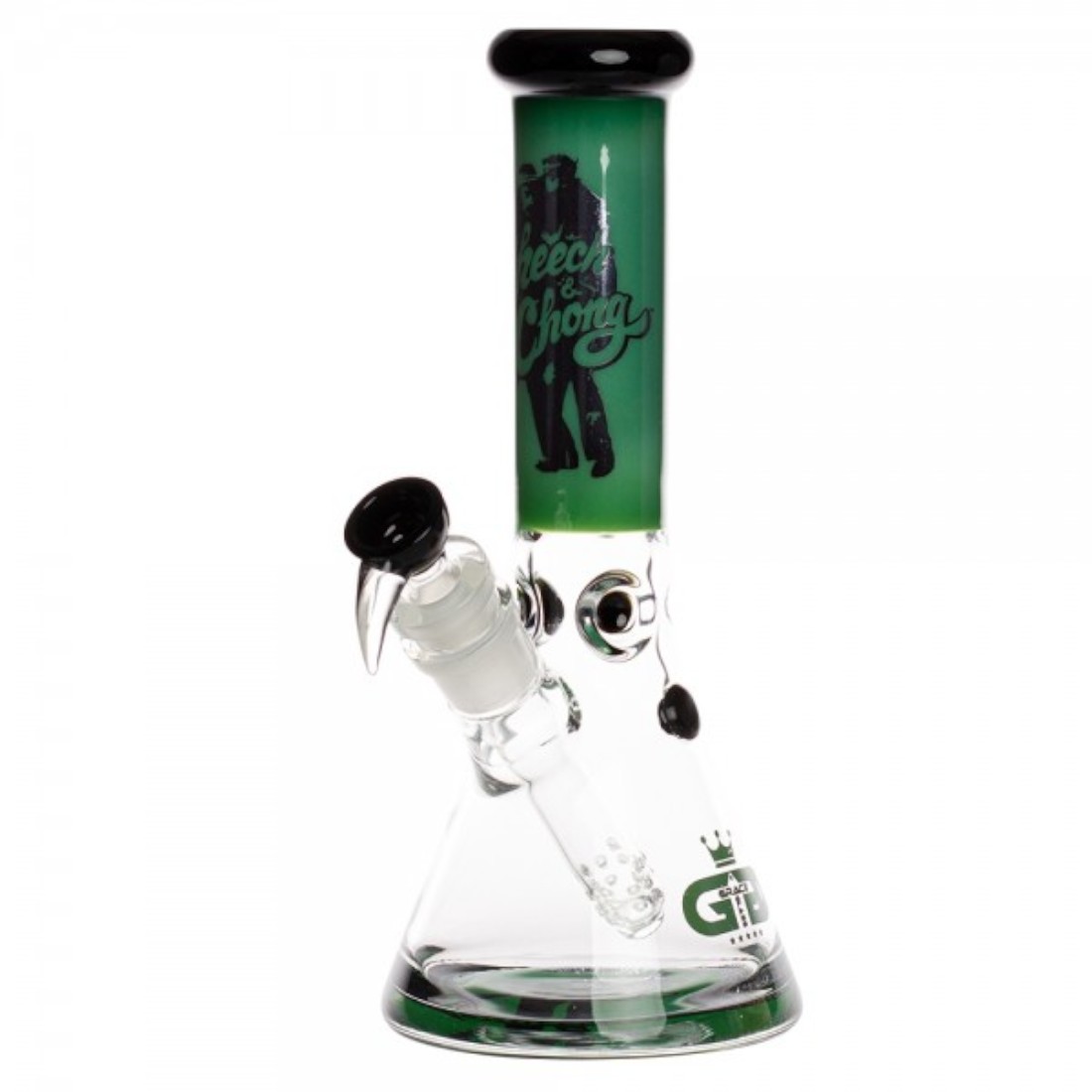 Cheech & Chong - Beaker Bong Grün H: 32cm
