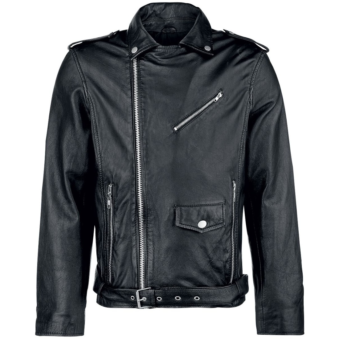 Lederjacke-Black-Mittel