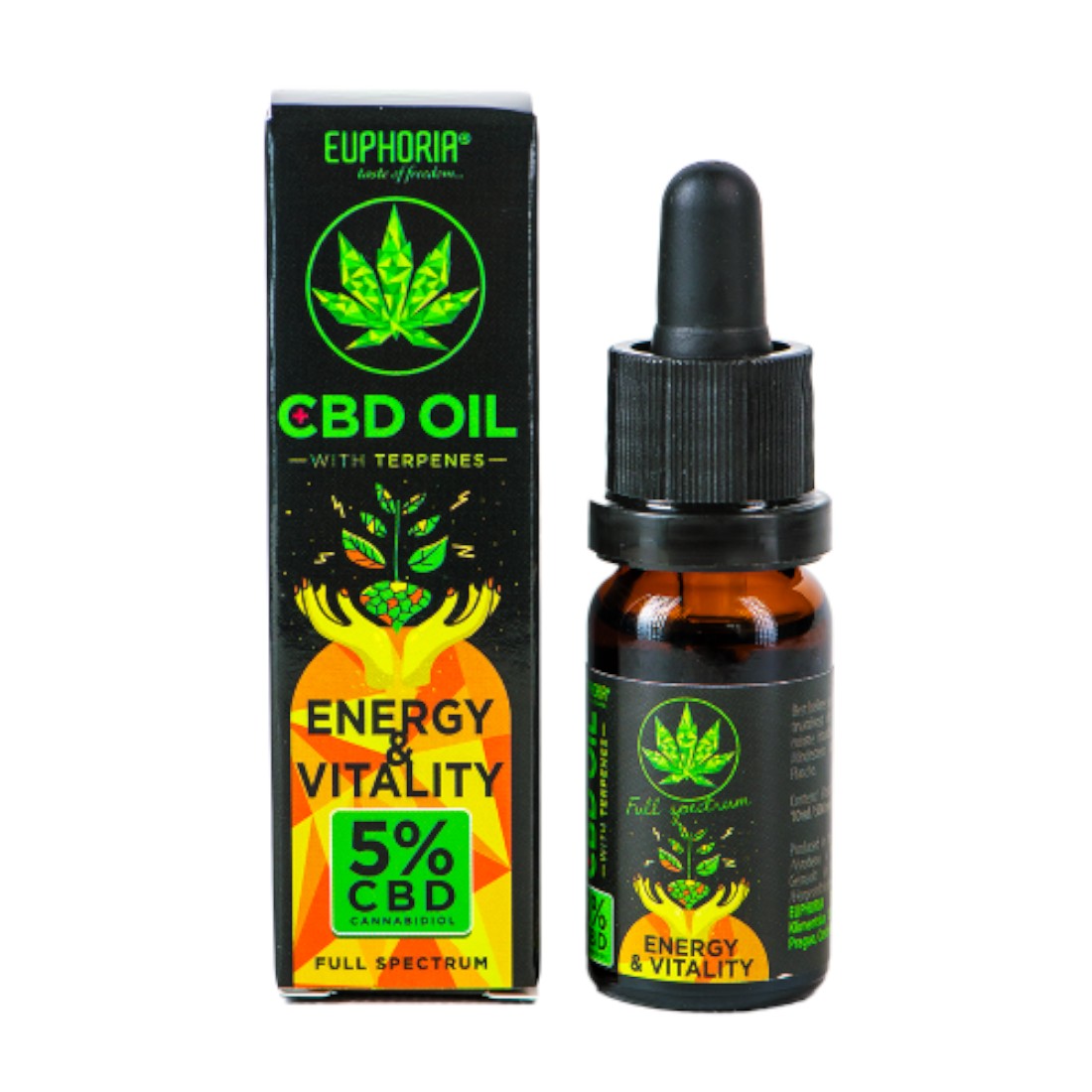 5% CBD Öl mit Terpenen: Energie & Vitalität