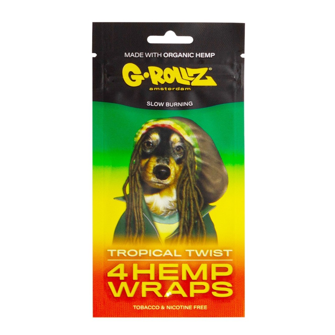 4x 'Tropical Twist' Hanf Wraps