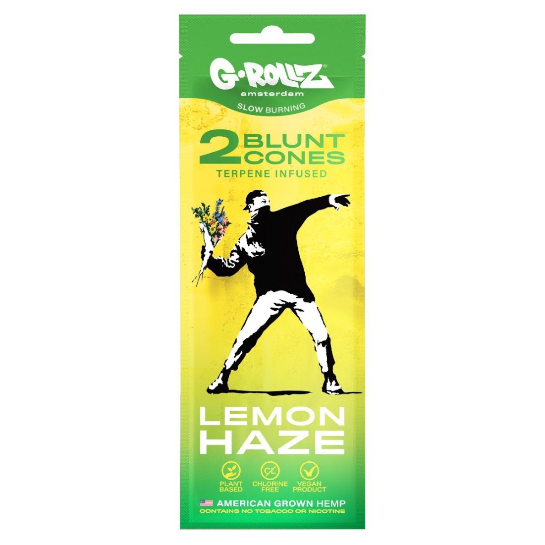 2x Lemon Haze Terpen-angereicherte Hanf-Cones
