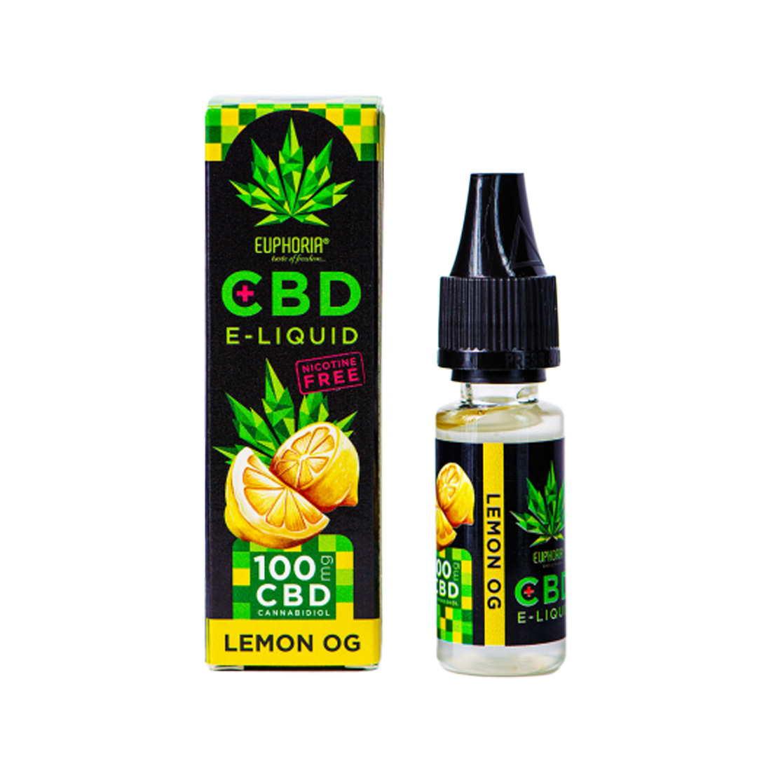 CBD E-Liquid - Lemon OG mit 100 mg CBD