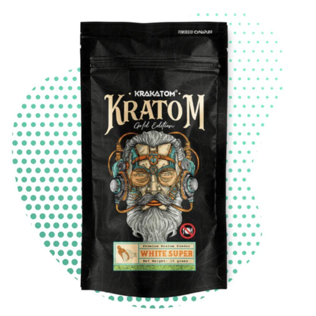 Kratom 'Weiß Super' Gold Edition (10g)