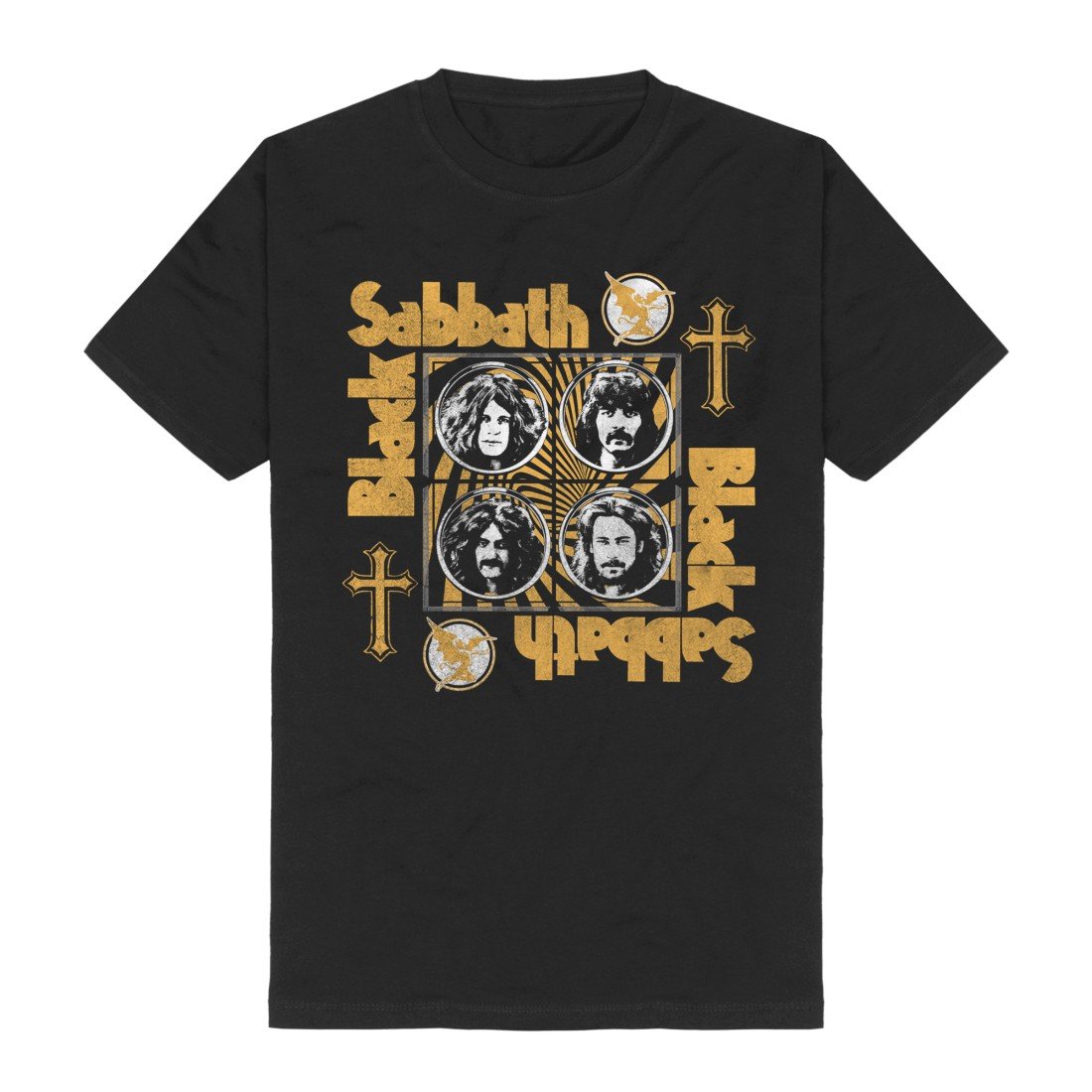 Faces T-Shirt Black-XL