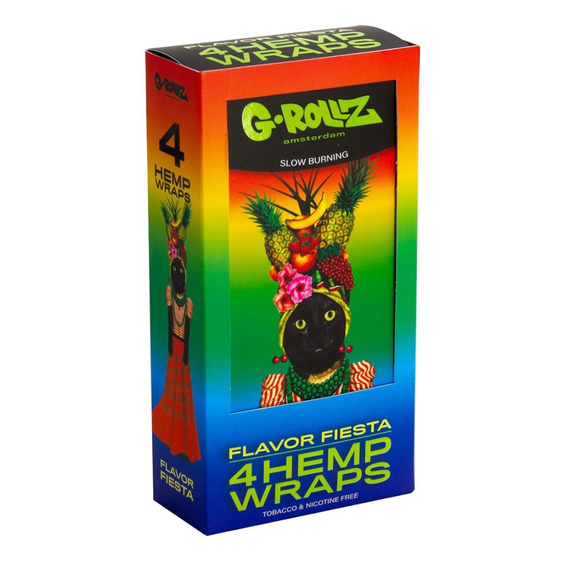 4x 'Flavor Fiesta' Hanf Wraps