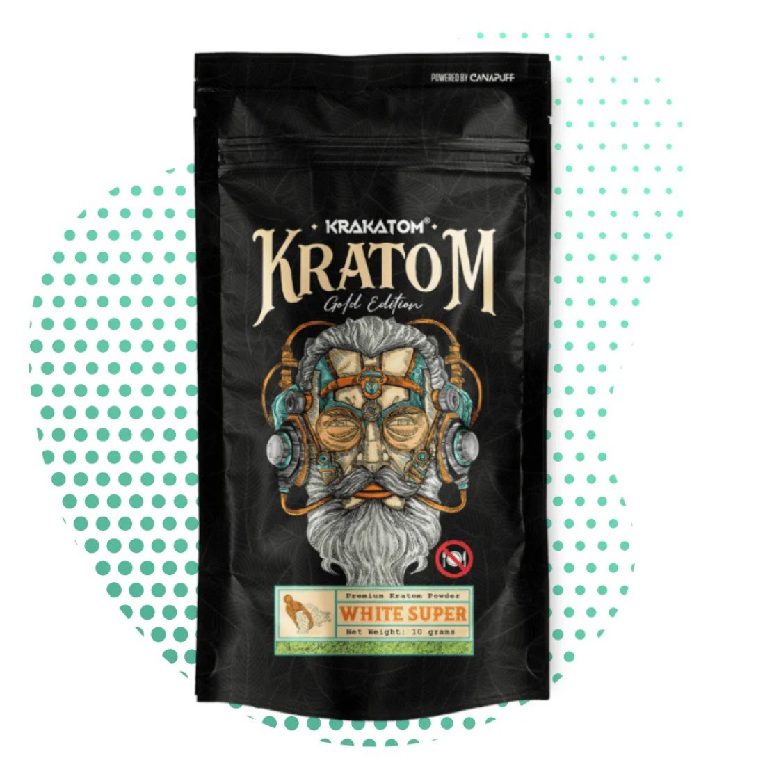 Kratom 'Weiß Super' Gold Edition 25g