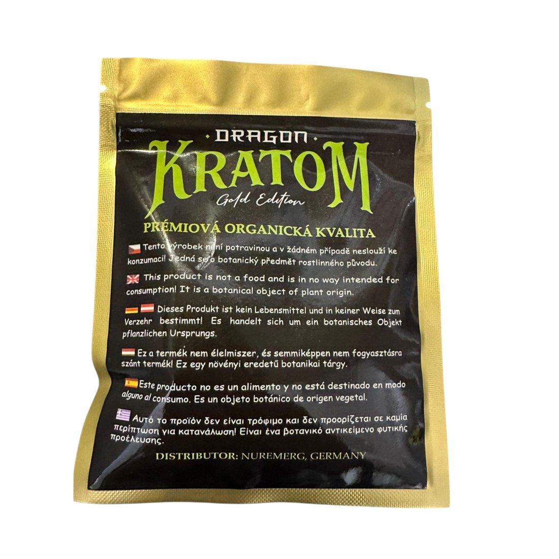 Kratom Gold Edition - Green Tokyo