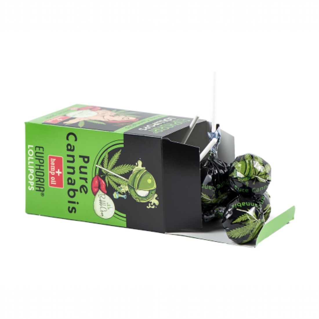 Cannabis-Lutscher mit Kaugummi (Pure Cannabis)