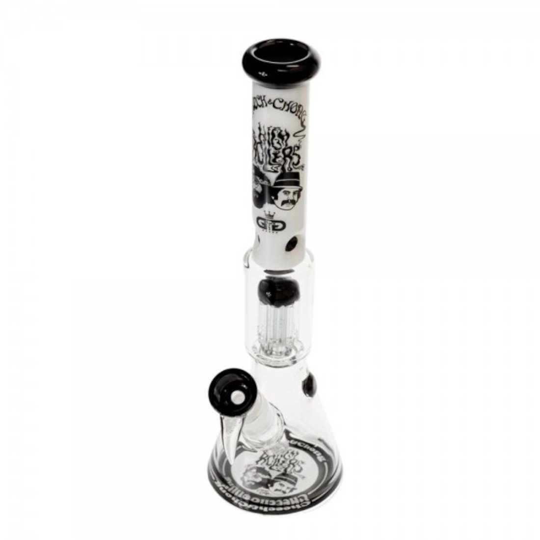 Cheech & Chong Smoking Brothers Beaker Bong Weiß
